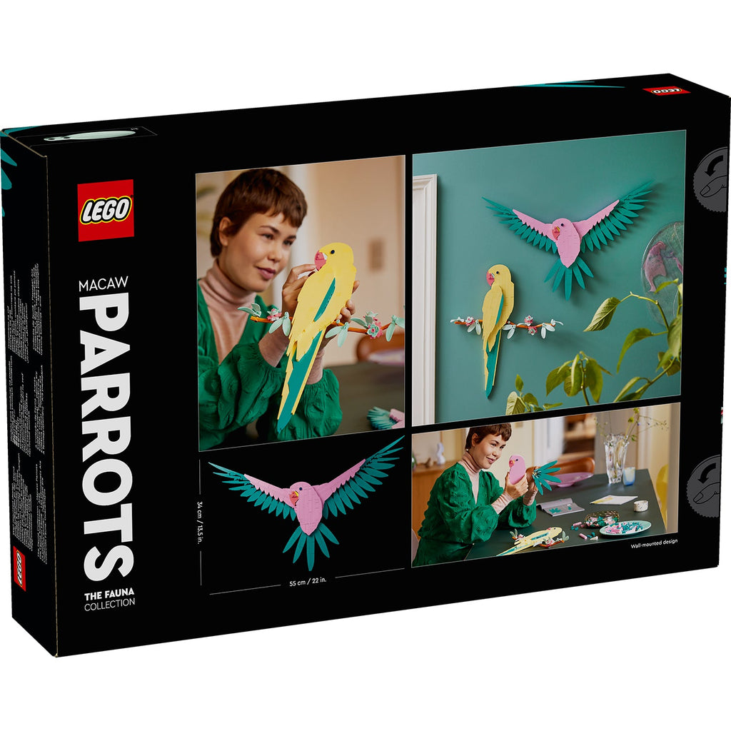 LEGO? Art The Fauna Collection ¨C Macaw Parrots