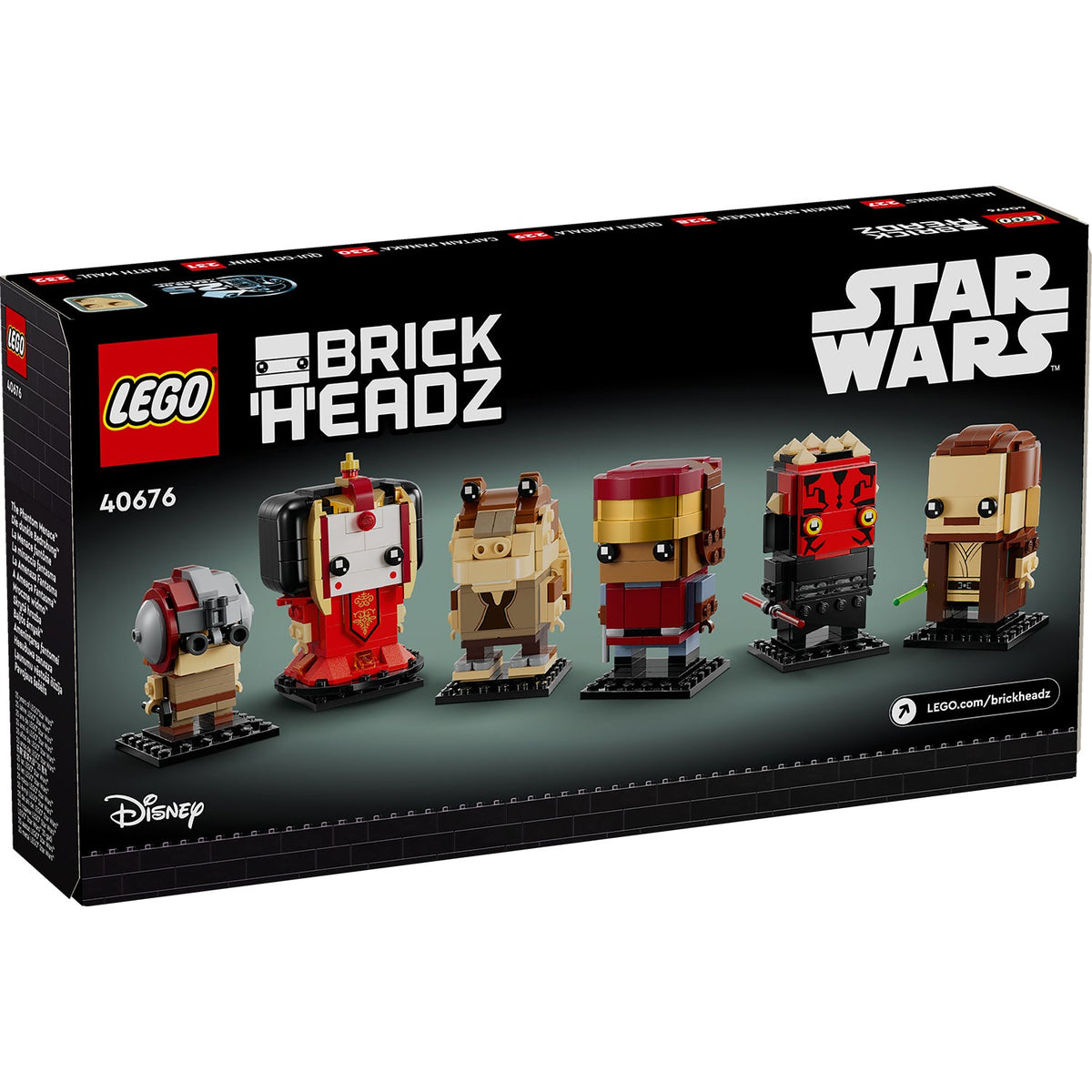 LEGO? BrickHeadz? The Phantom Menace?