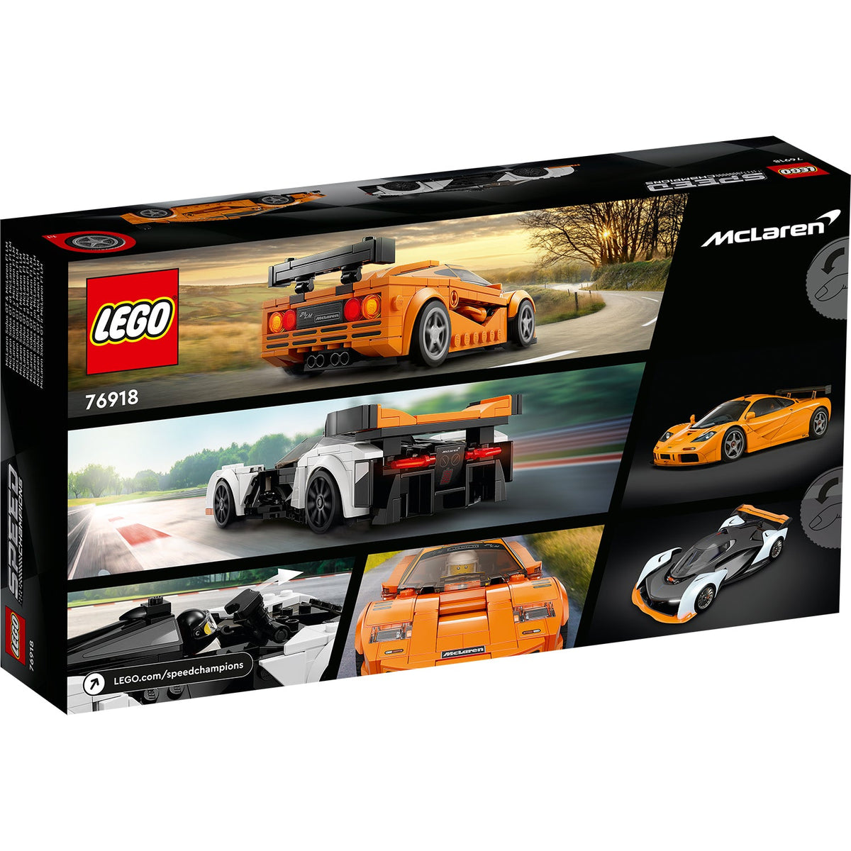LEGO? Speed Champions McLaren Solus GT and F1 LM