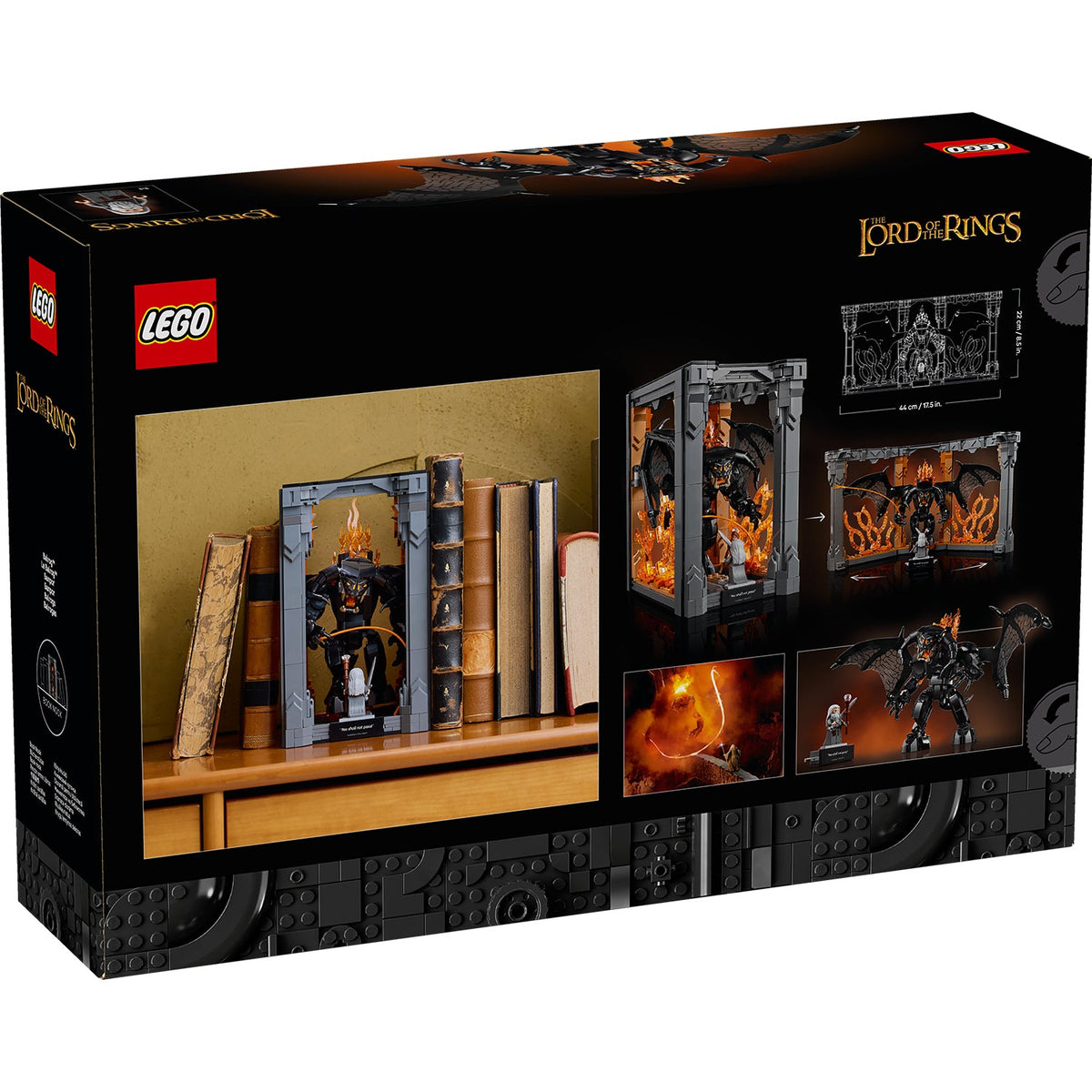 LEGO? Icons The Lord of the Rings: Balrog? Book Nook
