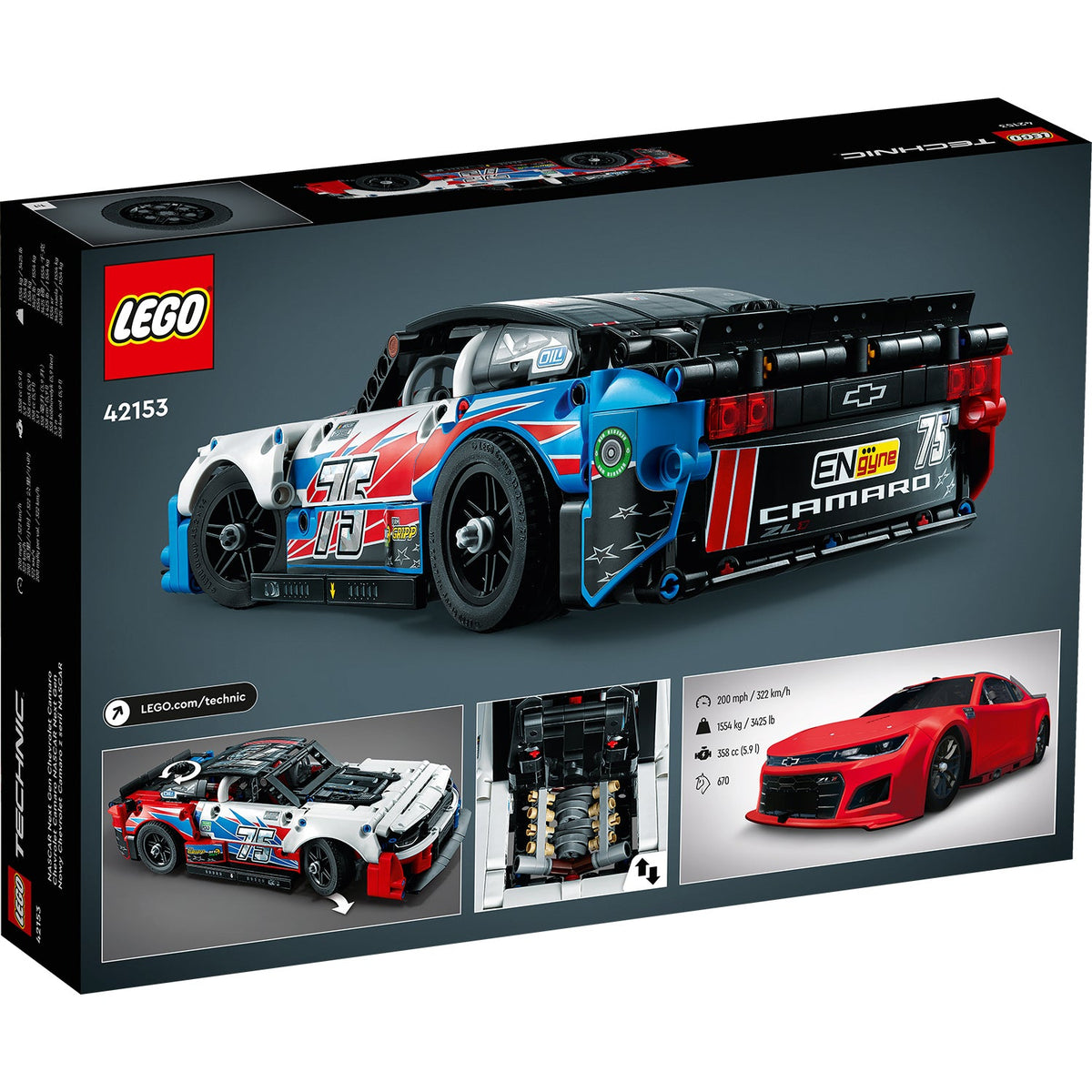 LEGO? Technic NASCAR? Next Gen Chevrolet Camaro ZL2