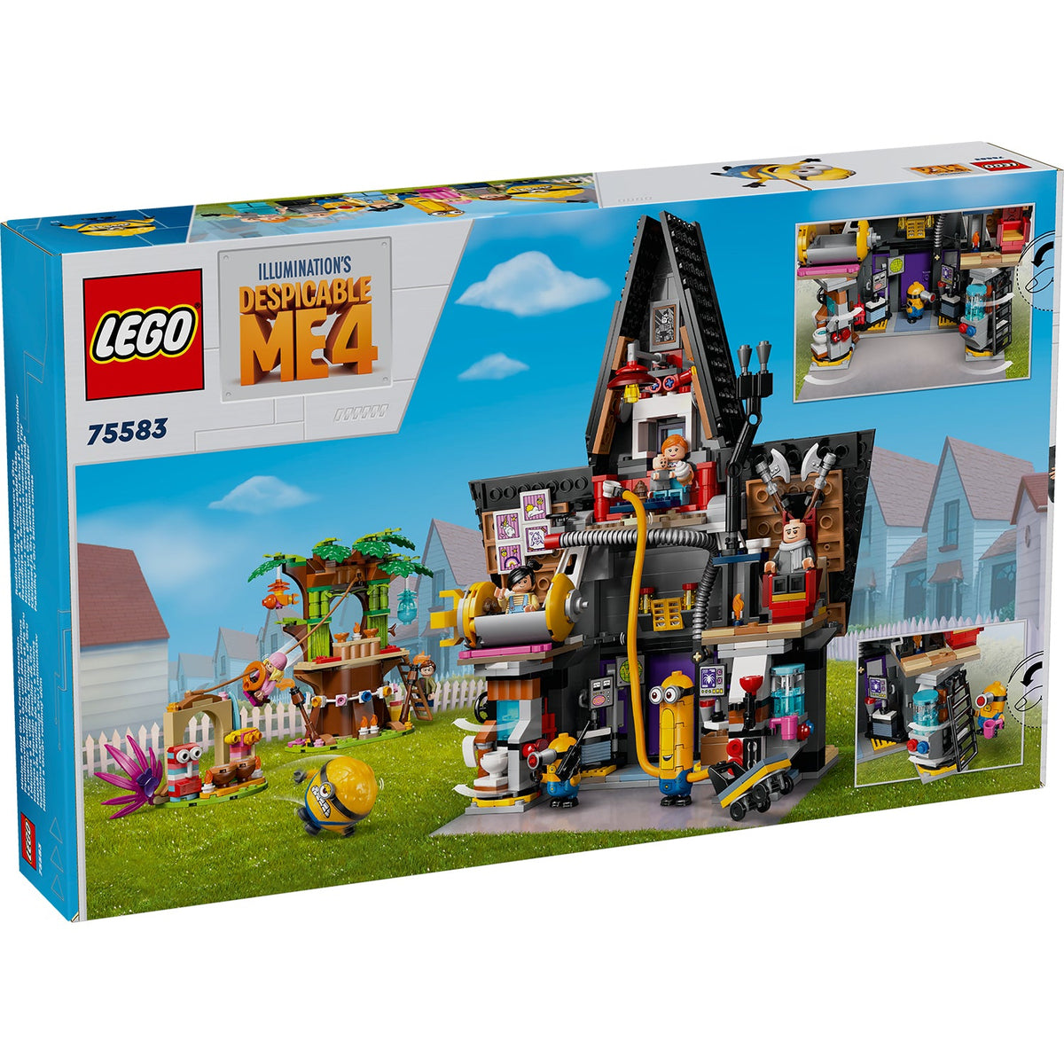 LEGO? Despicable Me 4 Minions and Gru's Family Mansion