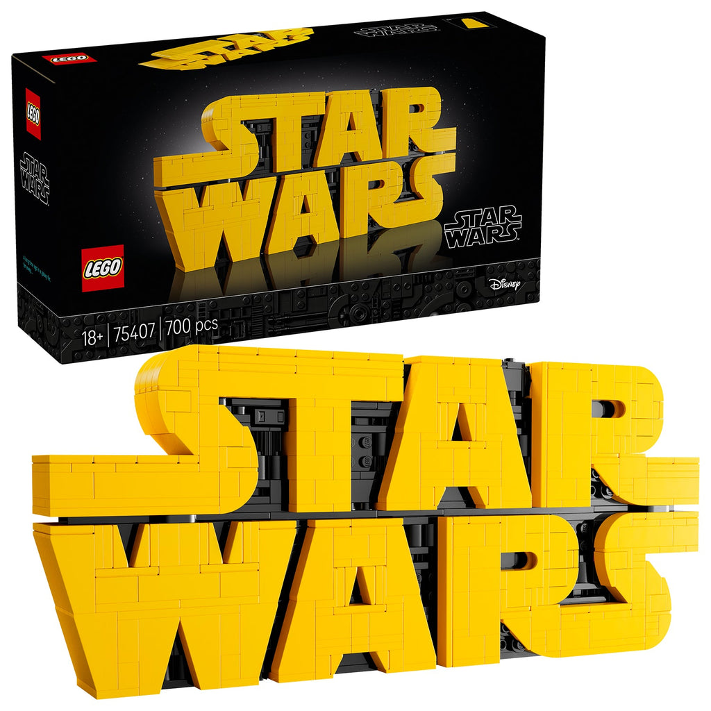 LEGO? Star Wars? Brick-Built Star Wars Logo