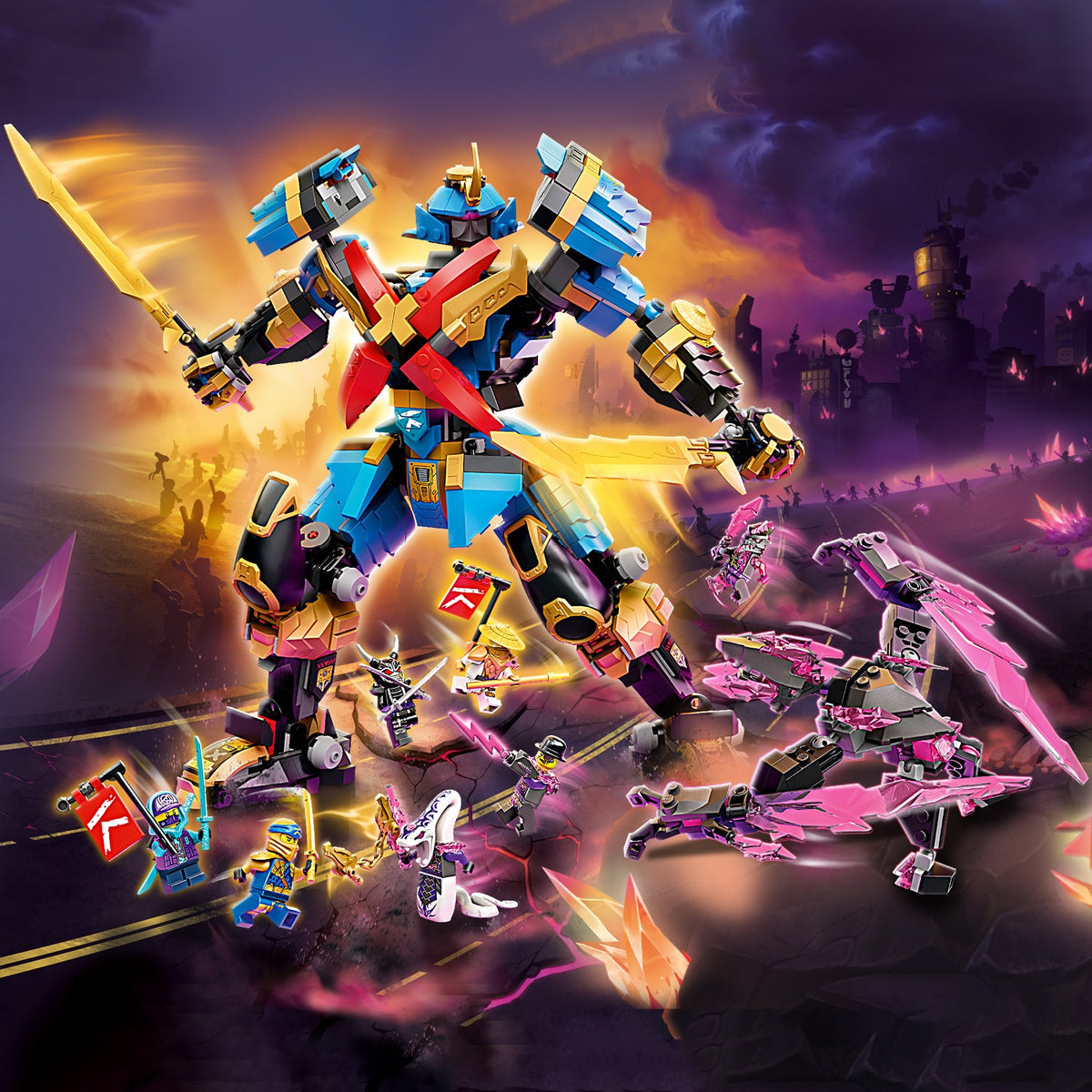 LEGO? NINJAGO? Nyas Samurai X MECH