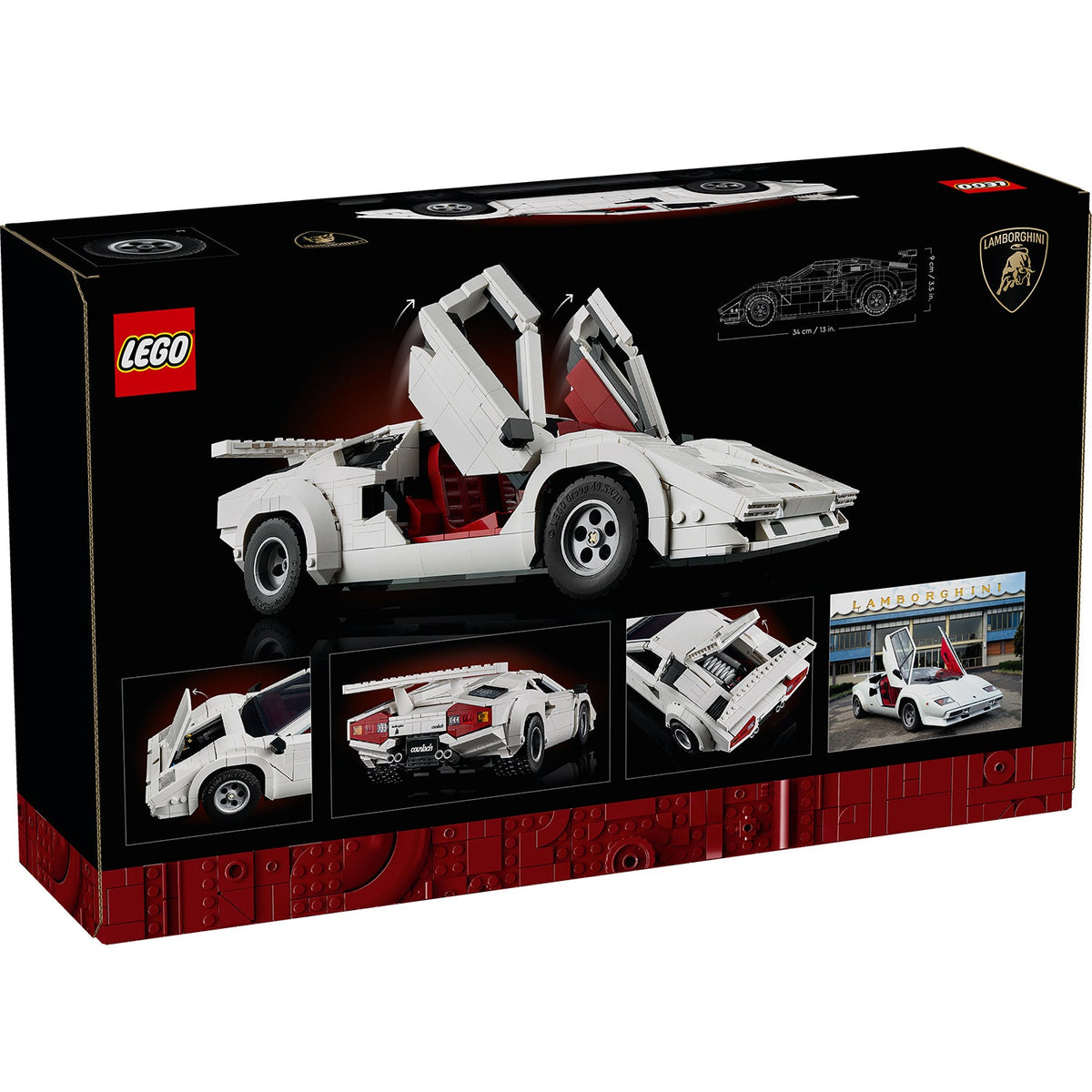 LEGO? Icons Lamborghini Countach 5000 Quattrovalvole