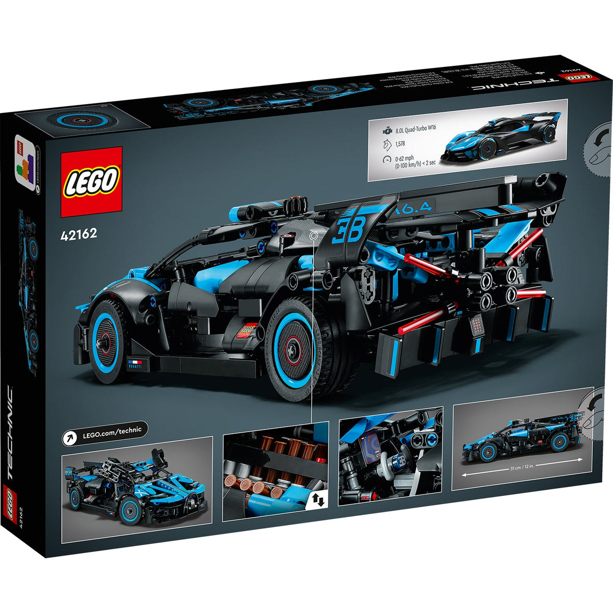 LEGO? Technic Bugatti Bolide Agile Blue