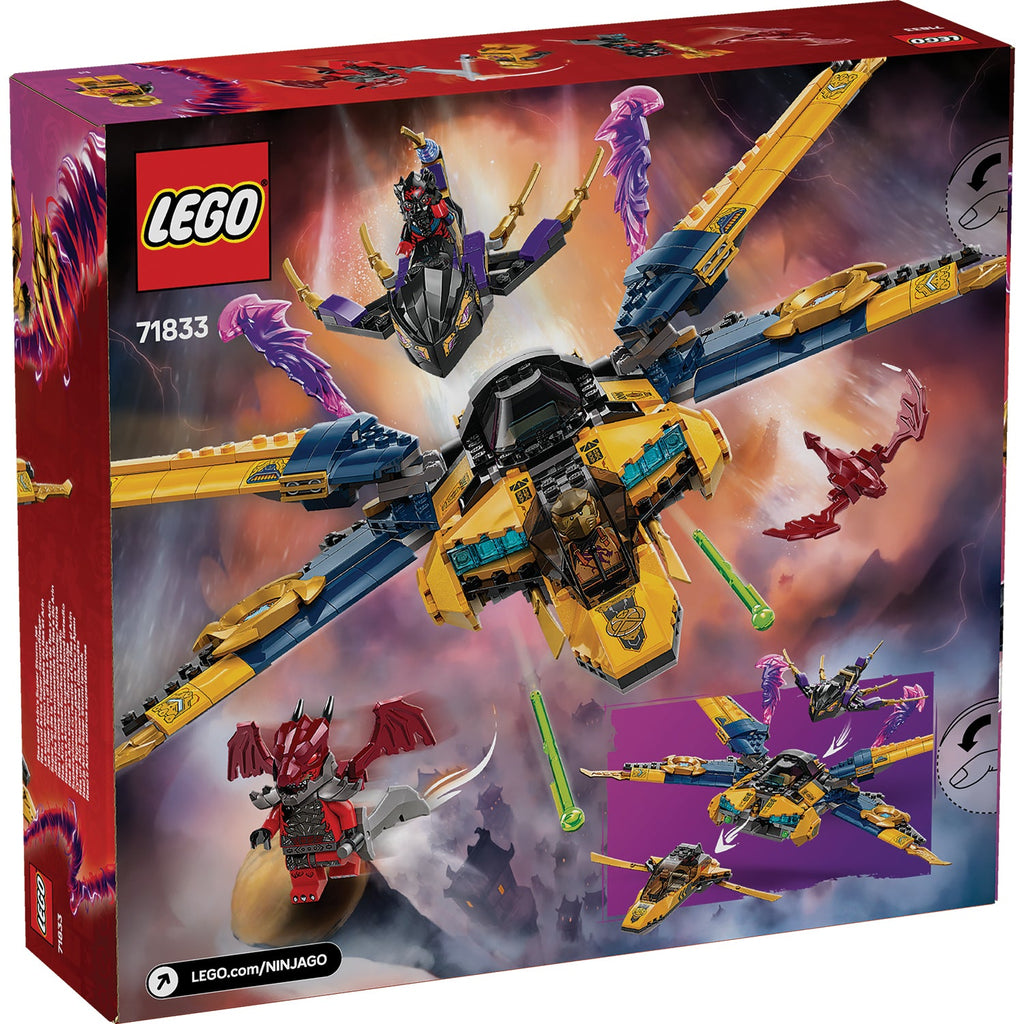 LEGO? NINJAGO? Ras and Arin's Super Storm Jet