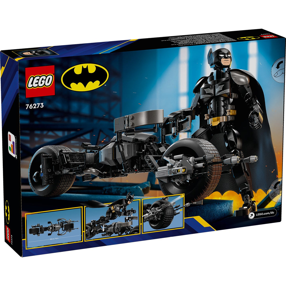 LEGO? DC Batman?: Batman Construction Figure & the Bat-Pod Bike