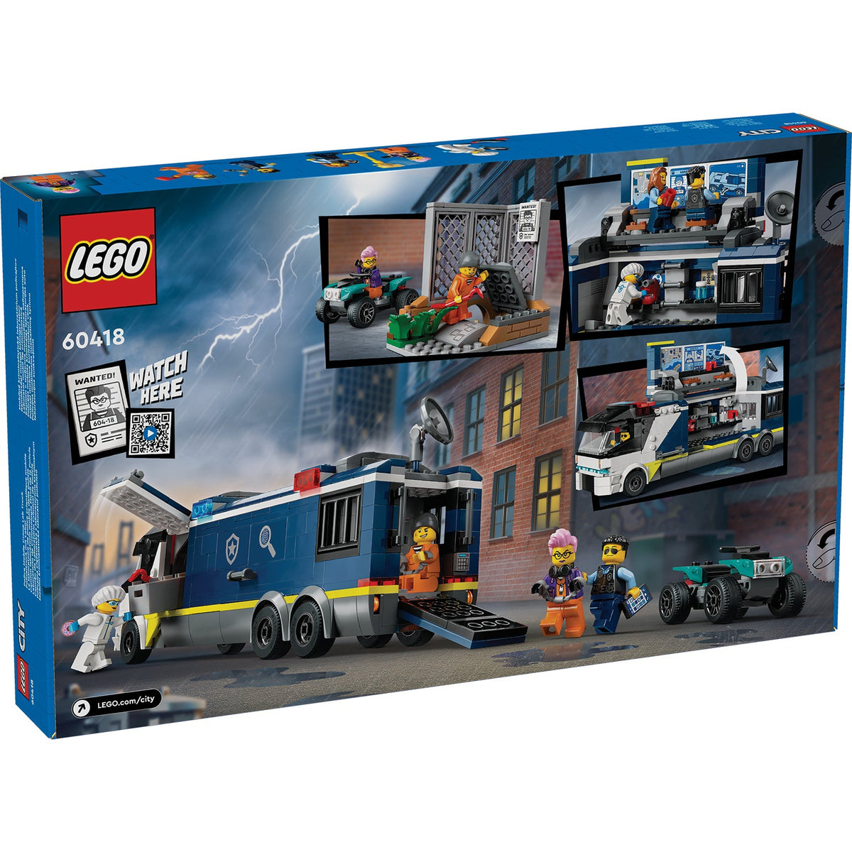 LEGO? City Police Mobile Crime Lab Truck