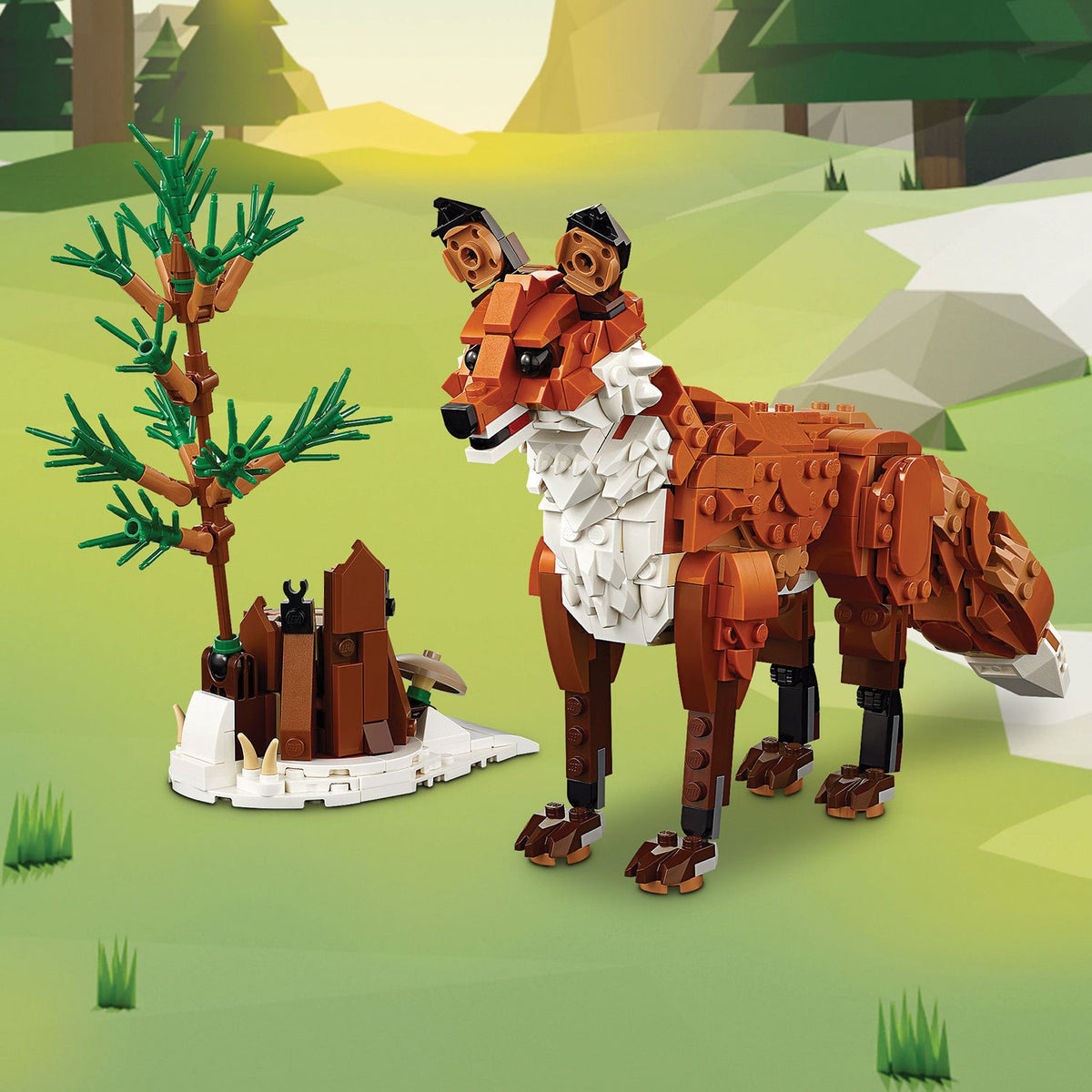 LEGO? Creator 3-in-1 Forest Animals: Red Fox
