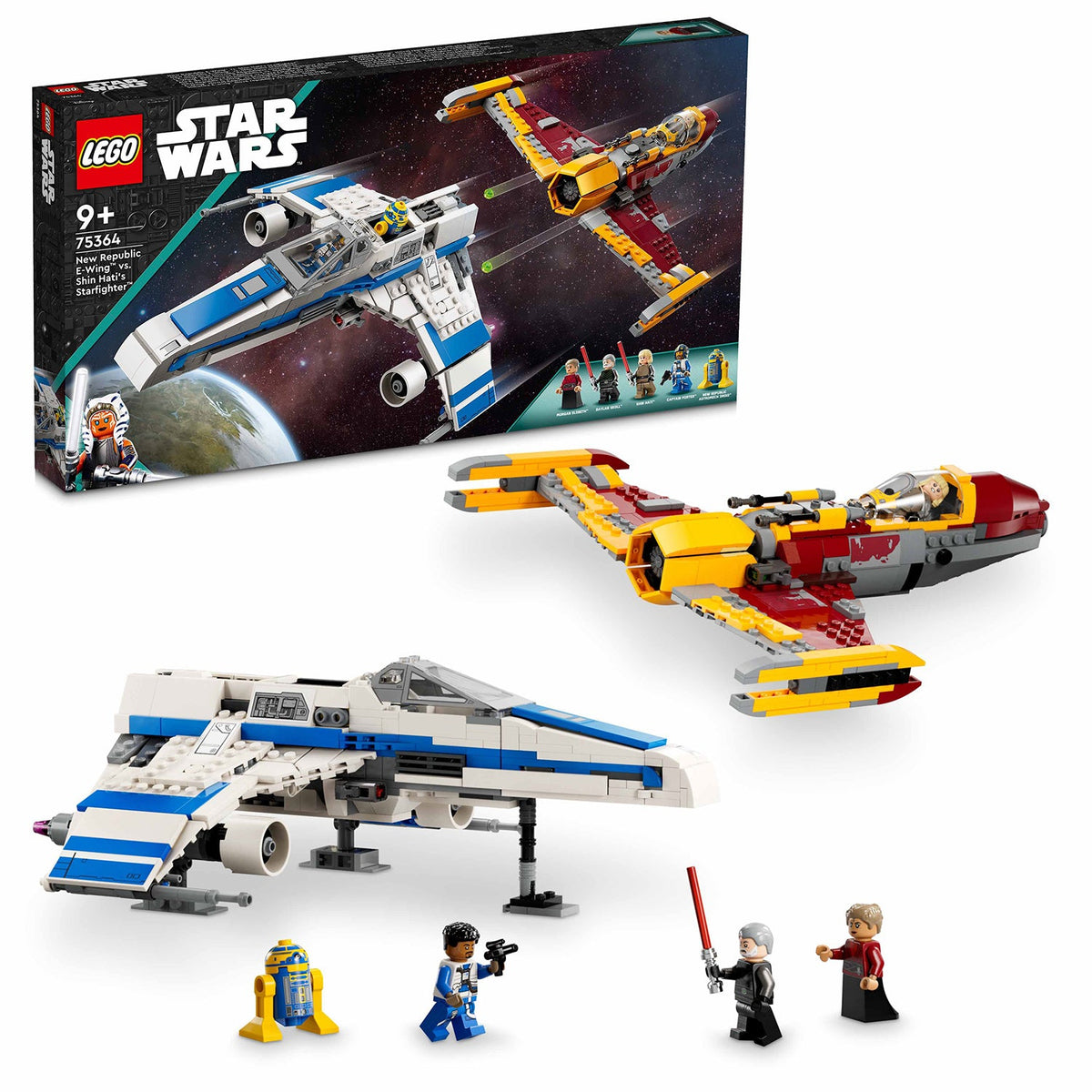 LEGO? Star Wars? New Republic E-Wing? vs. Shin Hati's Starfighter?