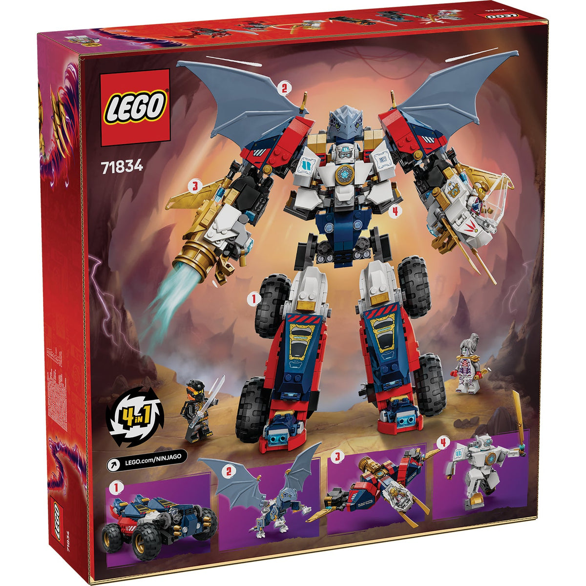 LEGO? NINJAGO? Zane's Ultra Combiner Mech