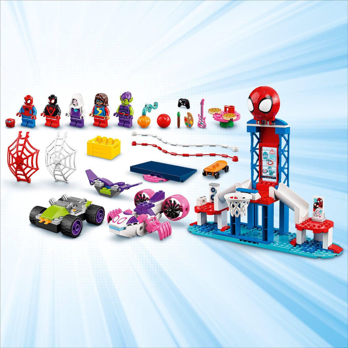 LEGO? Marvel Spidey And His Amazing Friends Spider-Man Webquarters Hangout