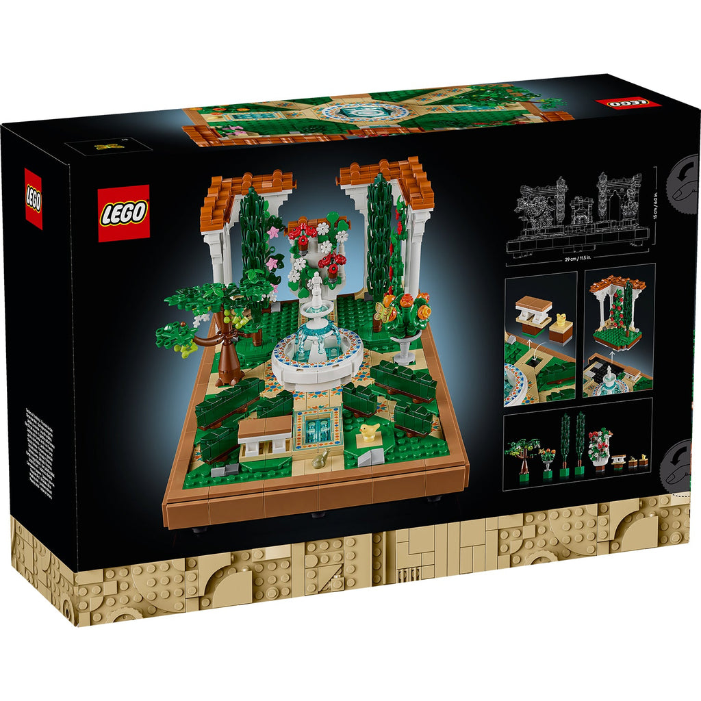 LEGO? Icons Fountain Garden