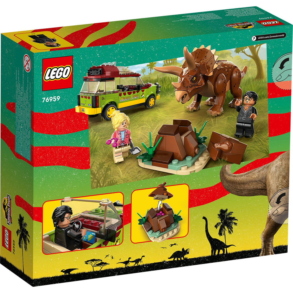 LEGO? Jurassic Park Triceratops Research