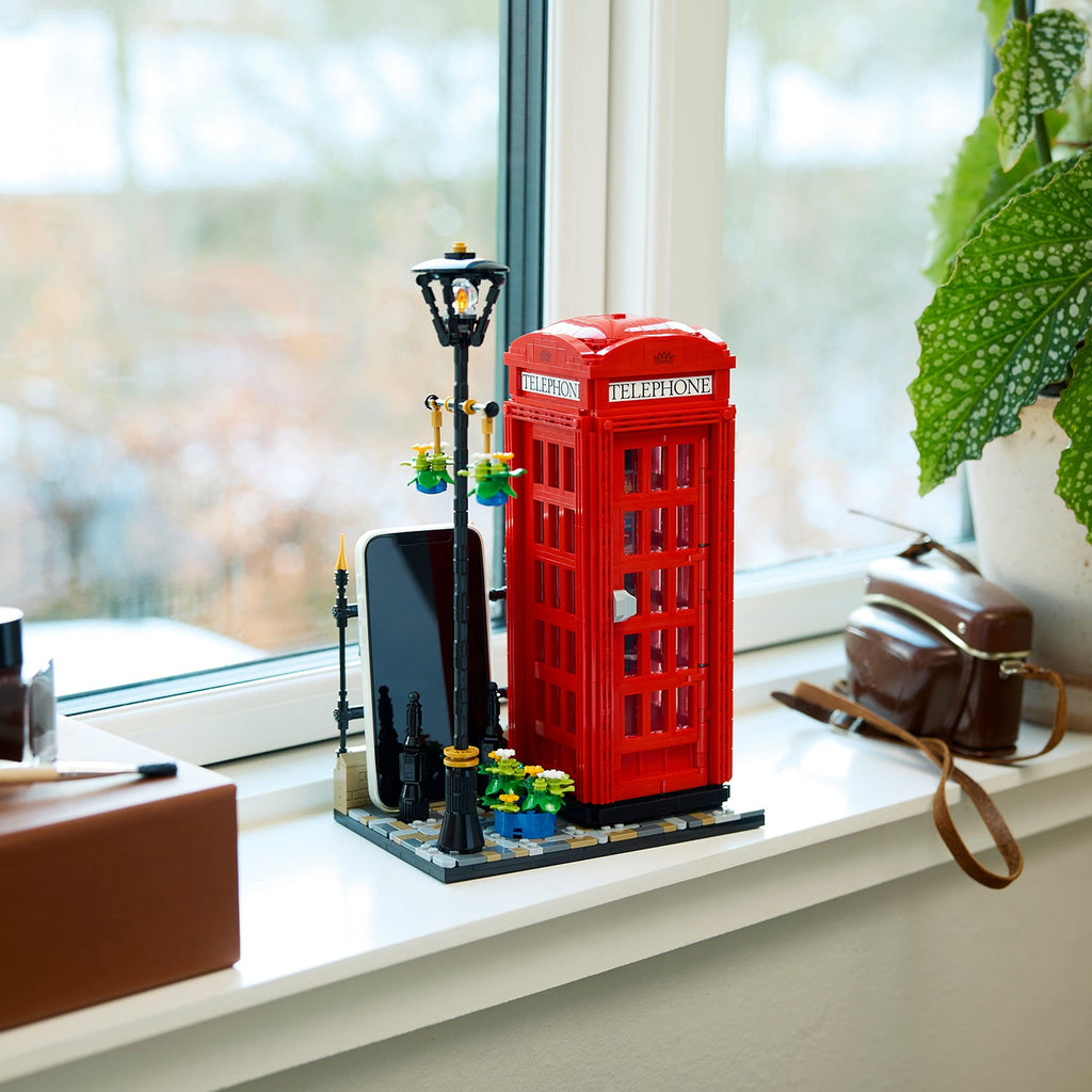 LEGO? Ideas Red London Telephone Box
