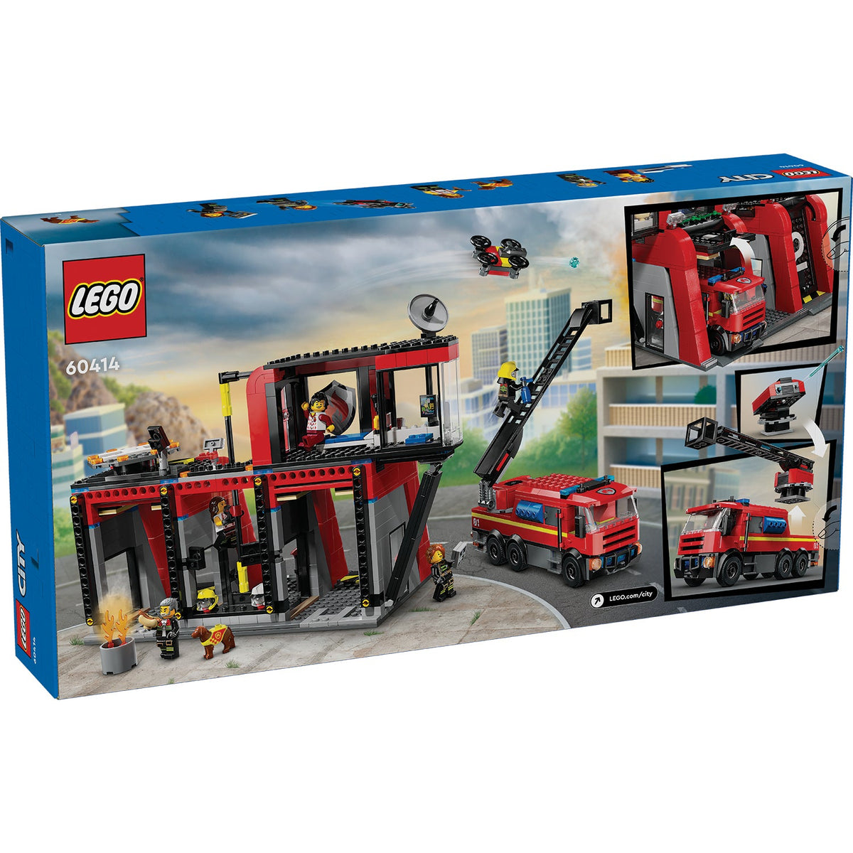 LEGO? City Fire Station with Fire Truck