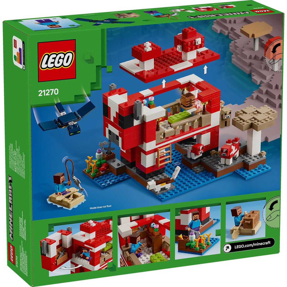 LEGO? Minecraft? The Mooshroom House
