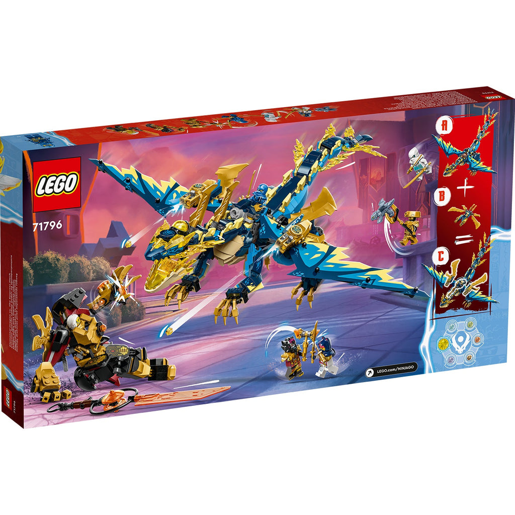 LEGO? NINJAGO? Elemental Dragon vs. The Empress Mech