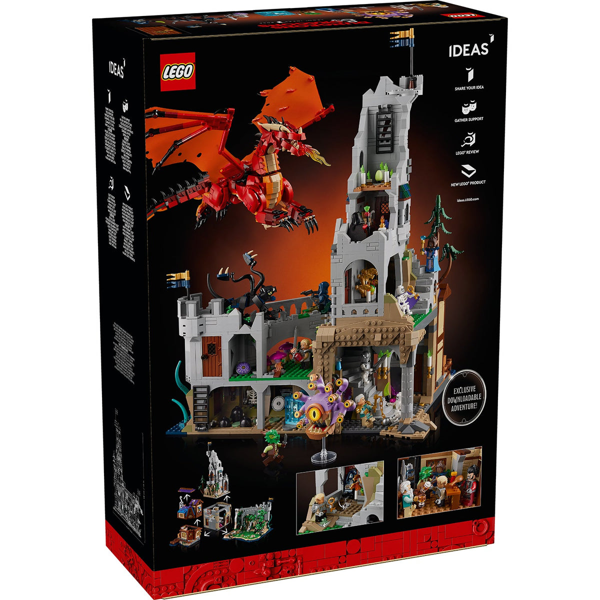 LEGO? Ideas Dungeons & Dragons: Red Dragon's Tale