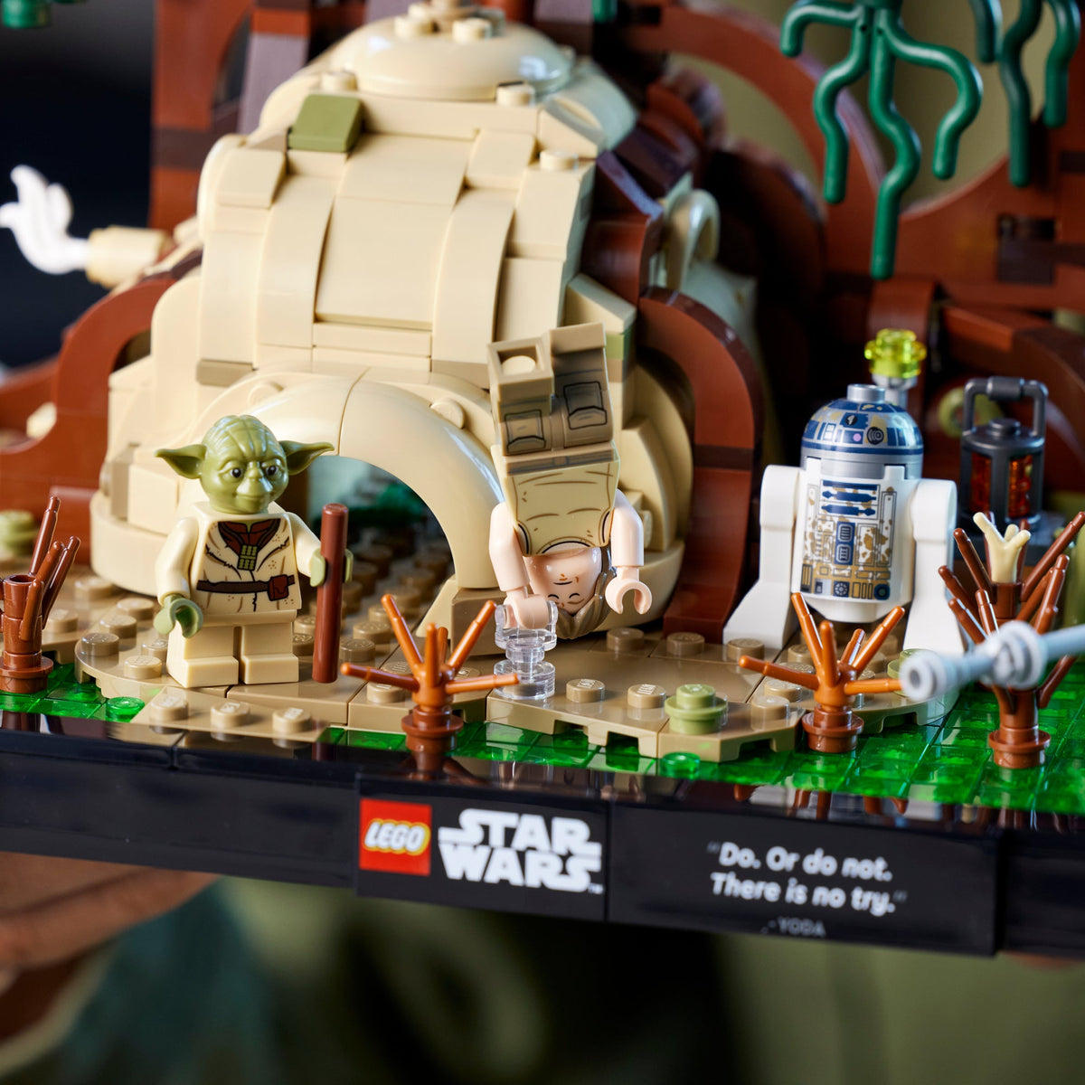 LEGO? Star Wars? Dagobah? Jedi? Training Diorama
