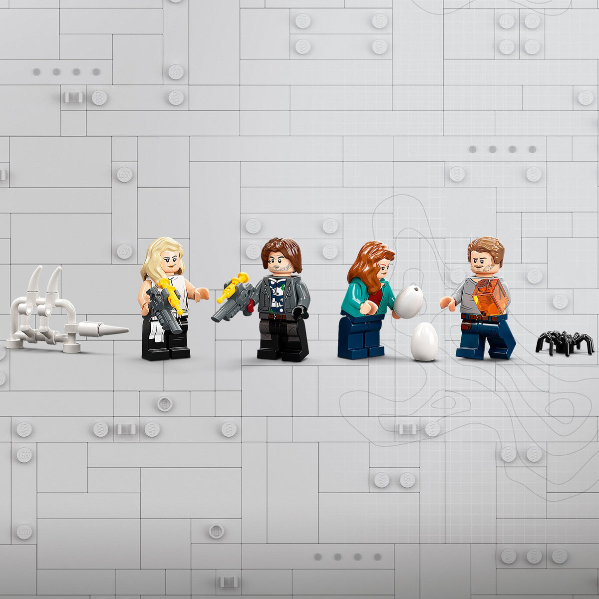 LEGO? Jurassic World T. rex & Atrociraptor Dinosaur Breakout