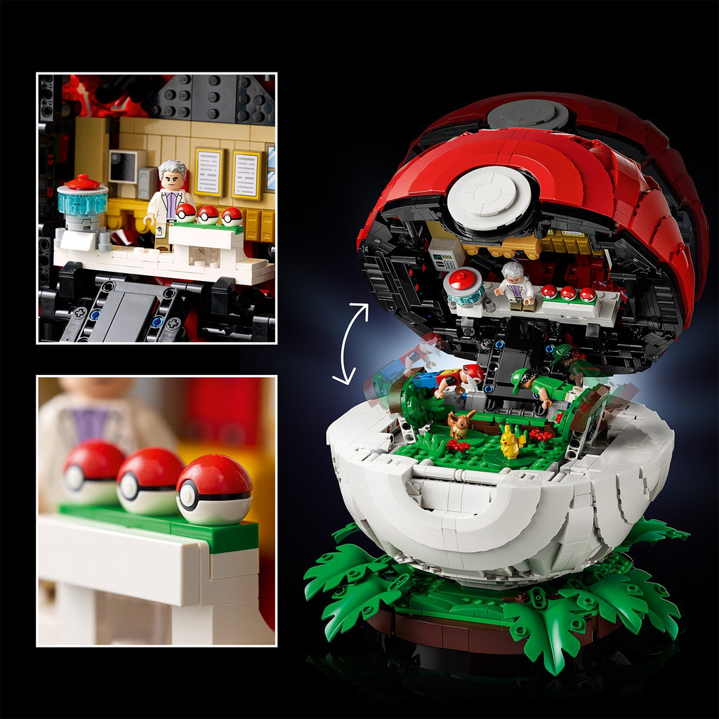 LEGO? Pok¨¦mon? Iconic Trainer Moments Pok¨¦ Ball