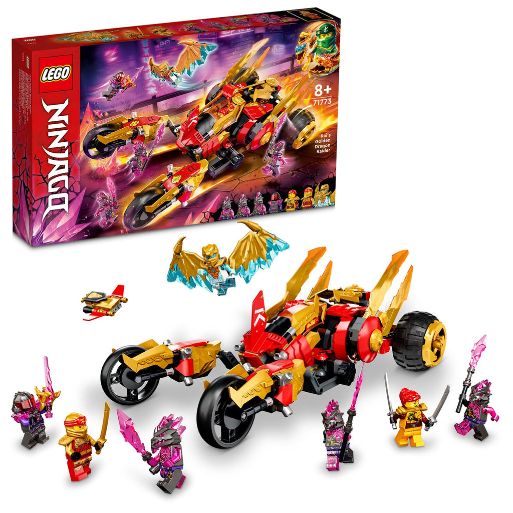 LEGO? NINJAGO? Kai's Golden Dragon Raider