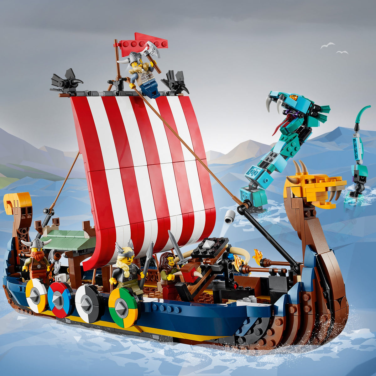 LEGO? Creator 3-in-1 Viking Ship and the Midgard Serpent