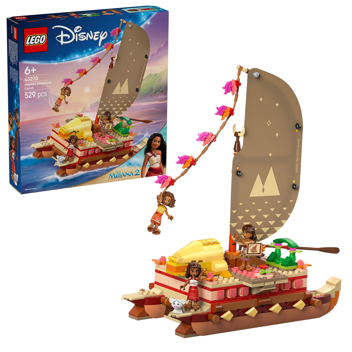 LEGO? | Disney Moana's Adventure Canoe