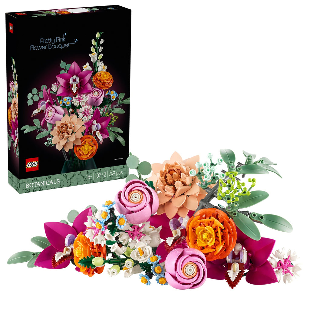 LEGO? Botanicals Pretty Pink Flower Bouquet
