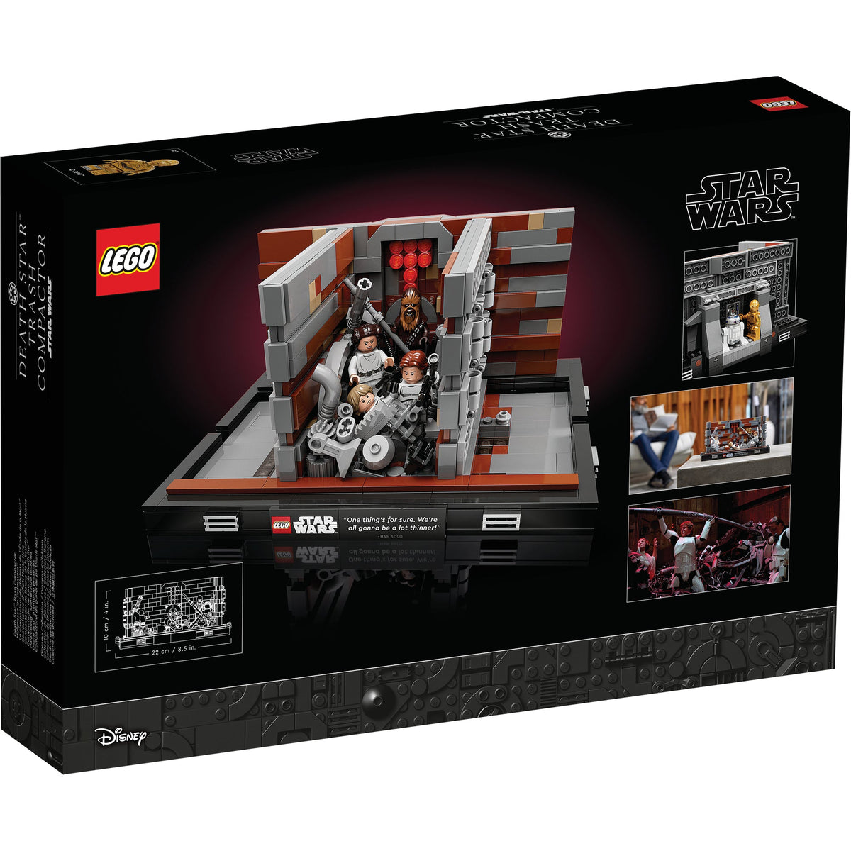 LEGO? Star Wars? Death Star? Trash Compactor Diorama