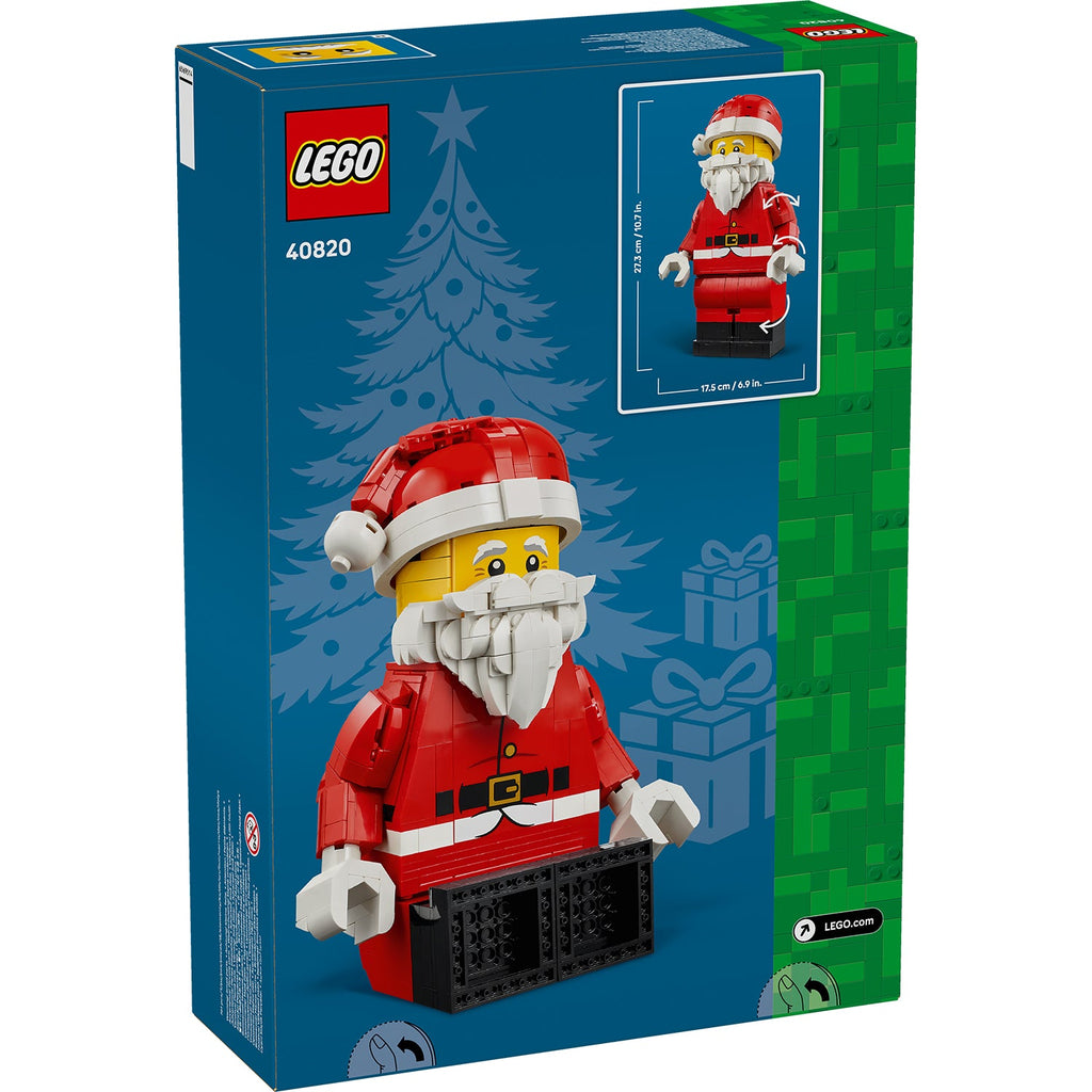 LEGO? Up-Scaled Santa Minifigure