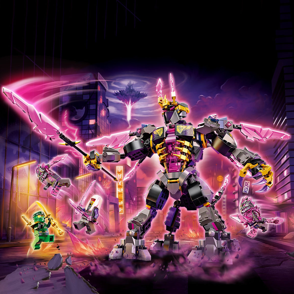 LEGO? NINJAGO? The Crystal King
