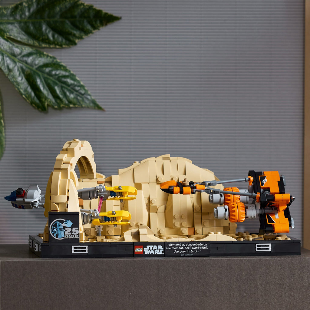 LEGO? Star Wars? Mos Espa Podrace? Diorama