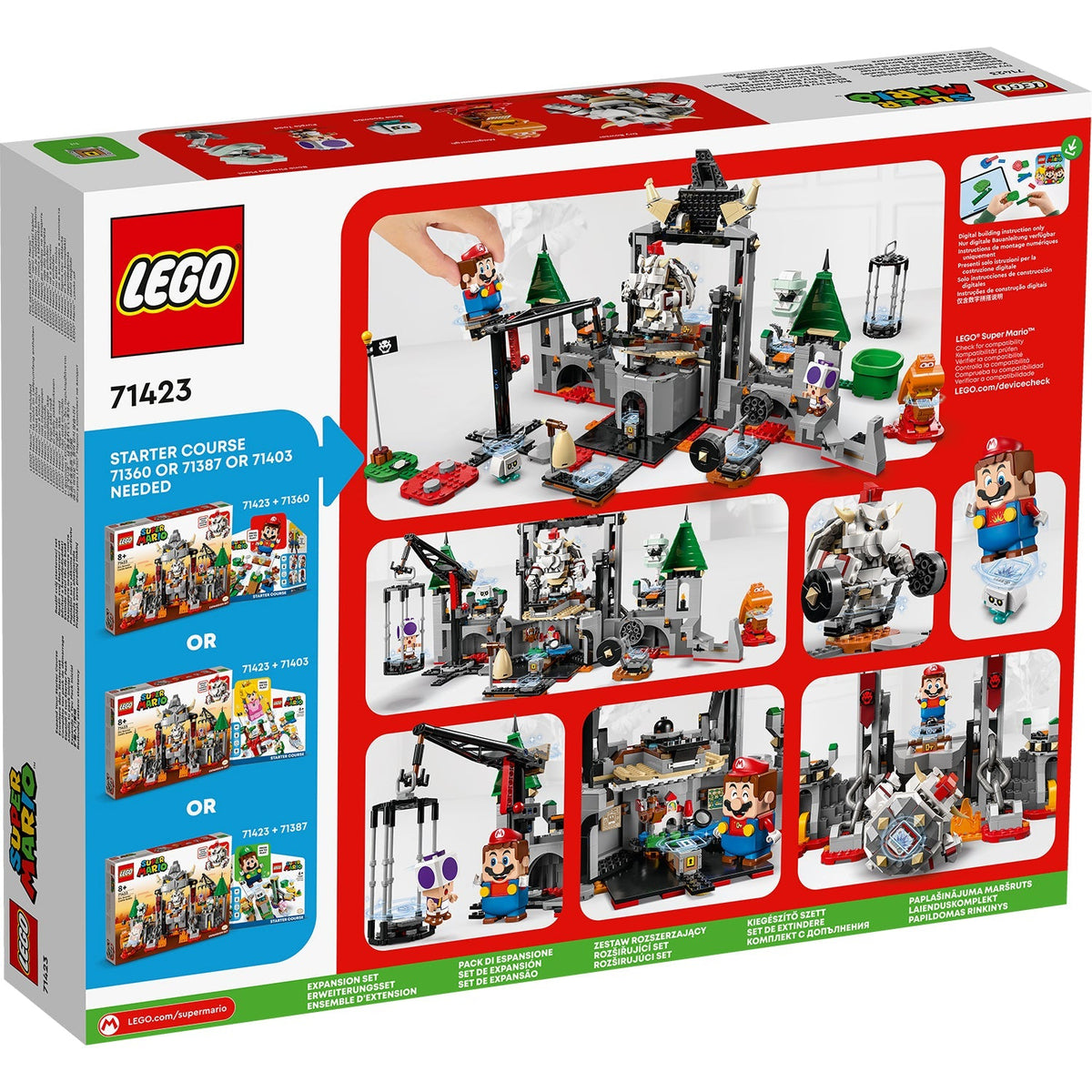 LEGO? Super Mario? Dry Bowser Castle Battle Expansion Set