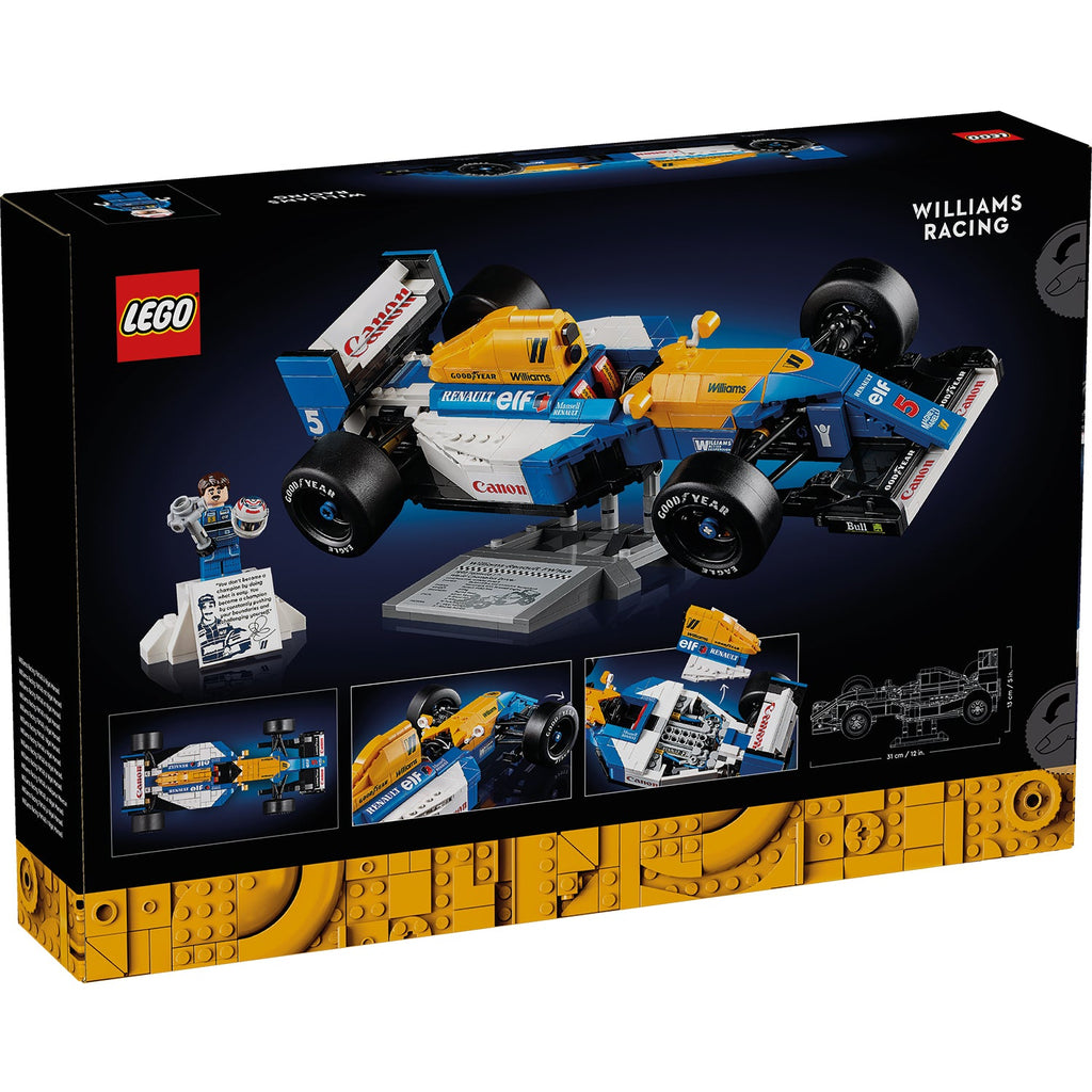LEGO? Icons Williams Racing FW14B & Nigel Mansell