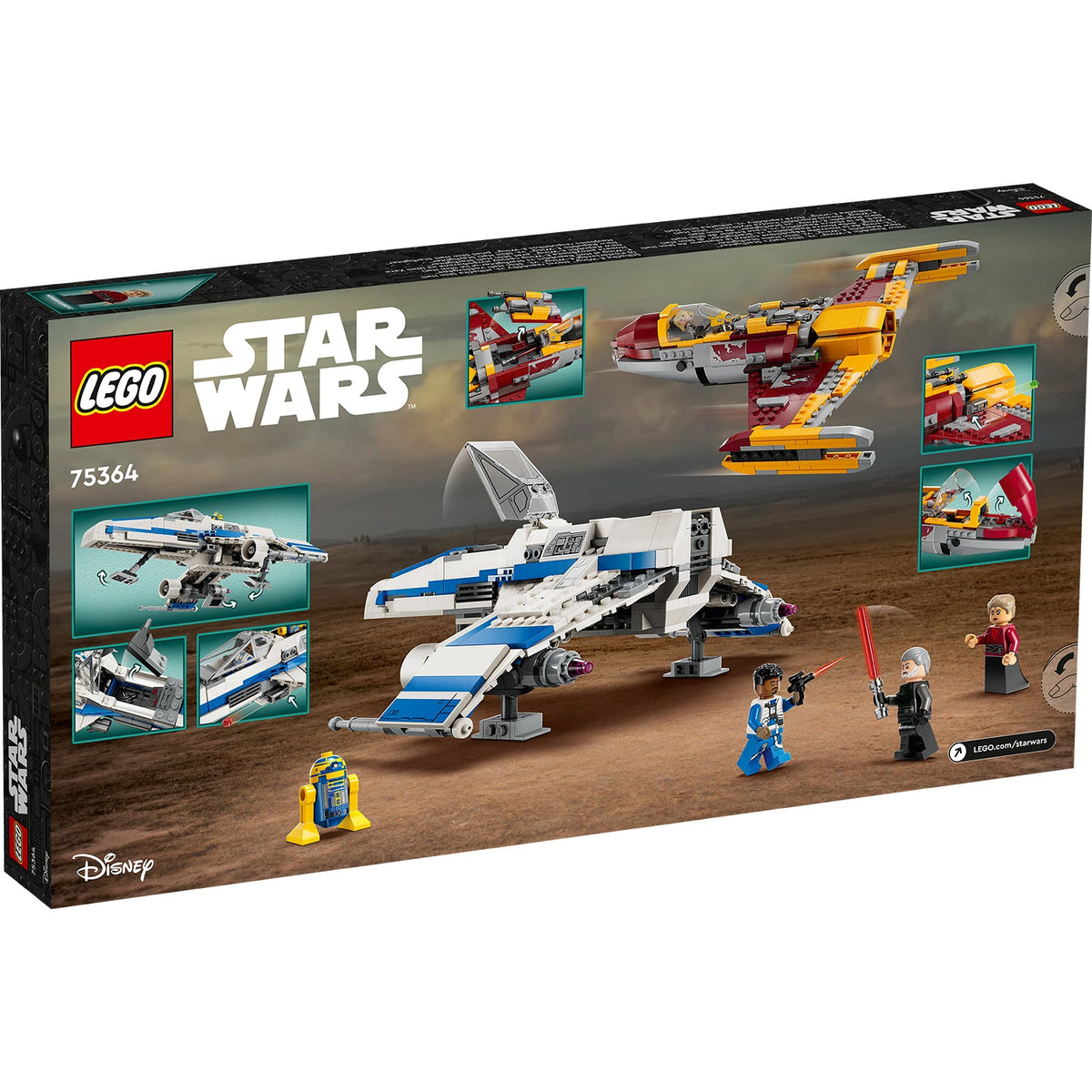 LEGO? Star Wars? New Republic E-Wing? vs. Shin Hati's Starfighter?