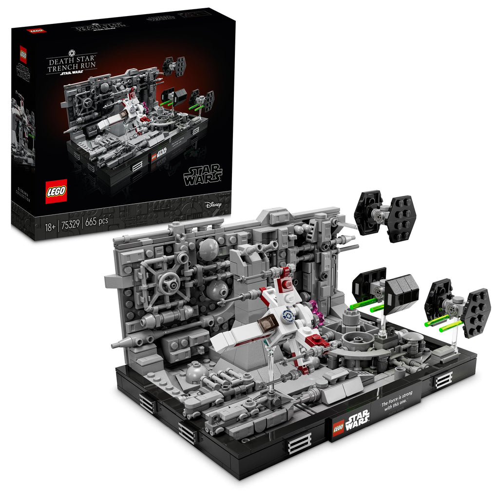 LEGO? Star Wars? Death Star? Trench Run Diorama