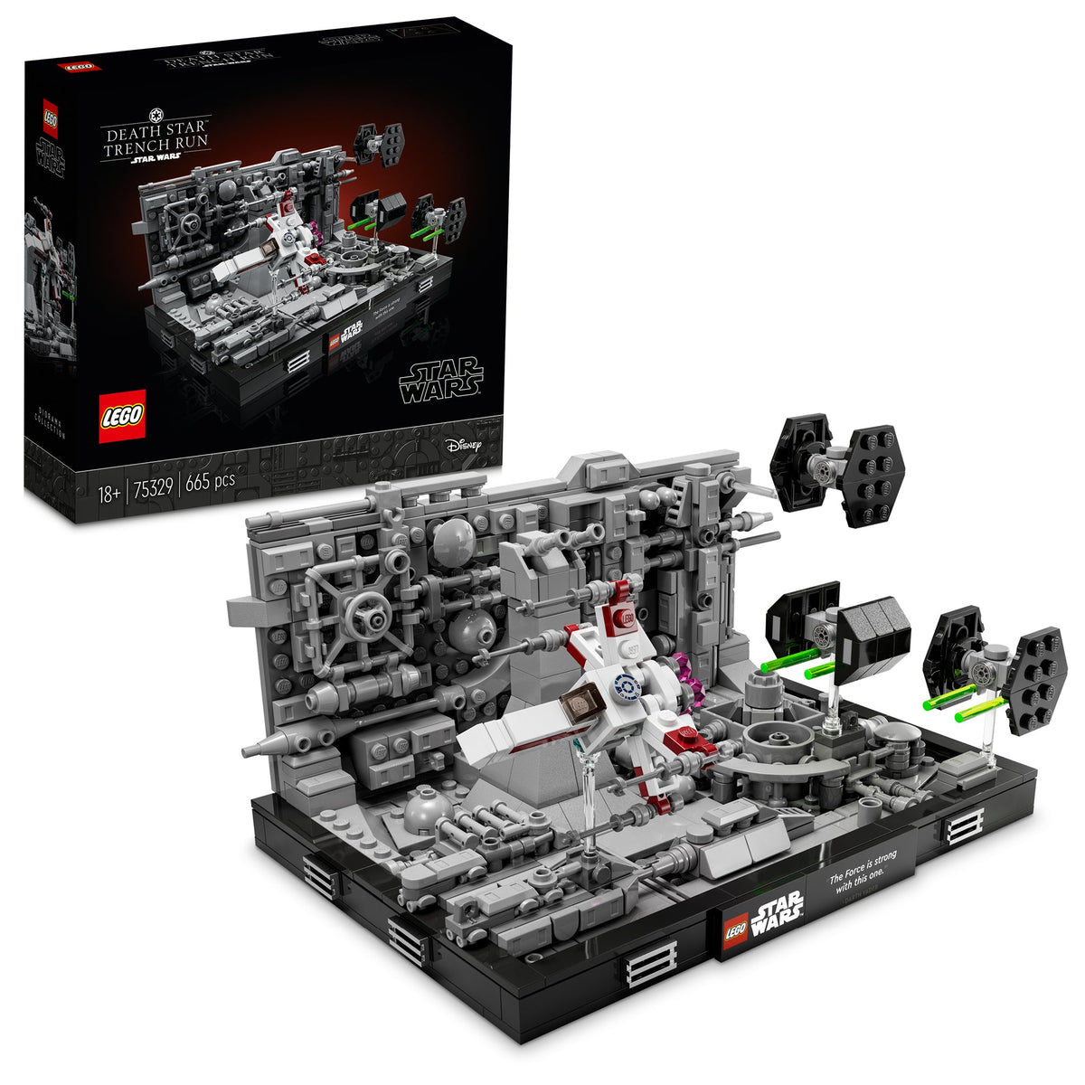 LEGO? Star Wars? Death Star? Trench Run Diorama