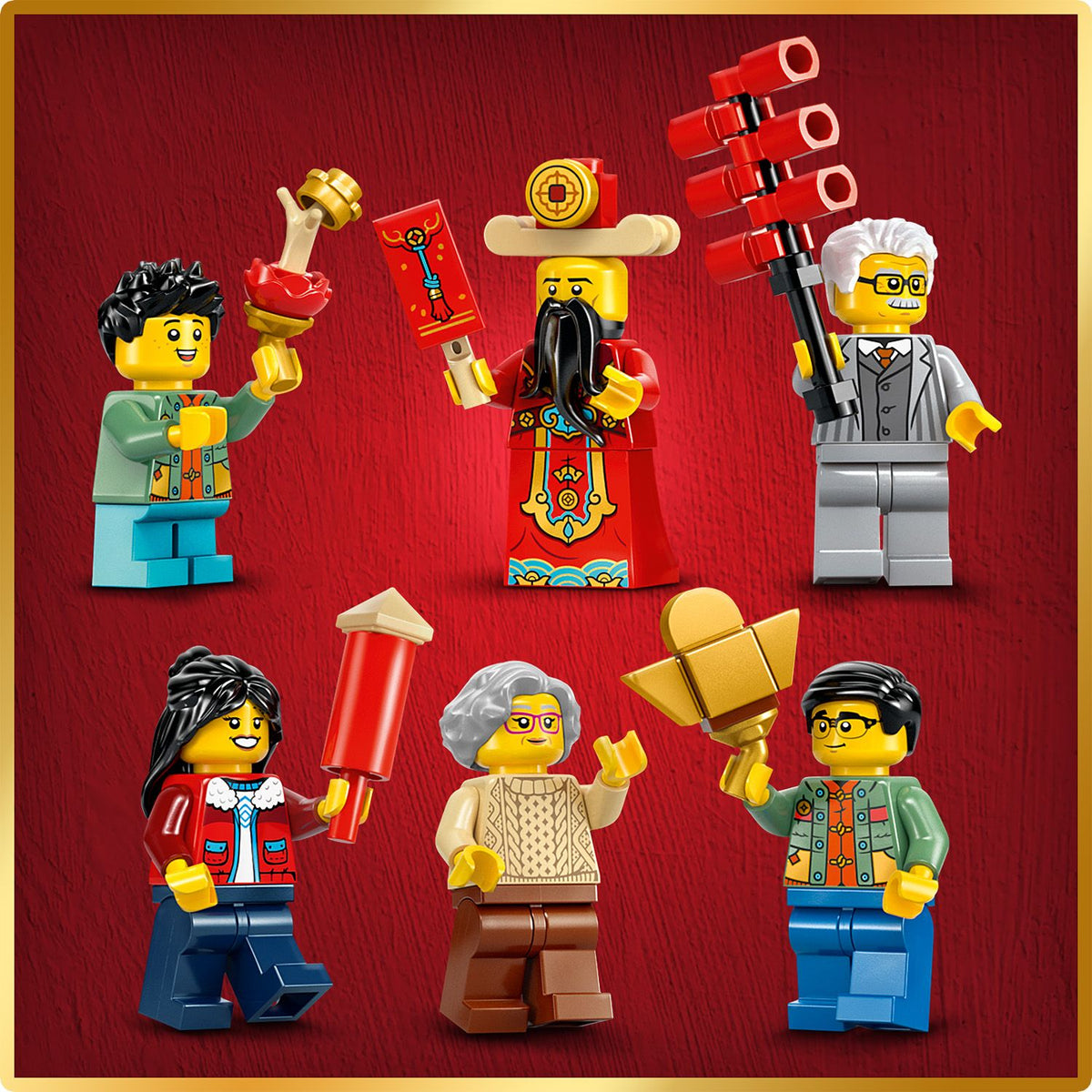 LEGO? Spring Festival Fortune Firecracker