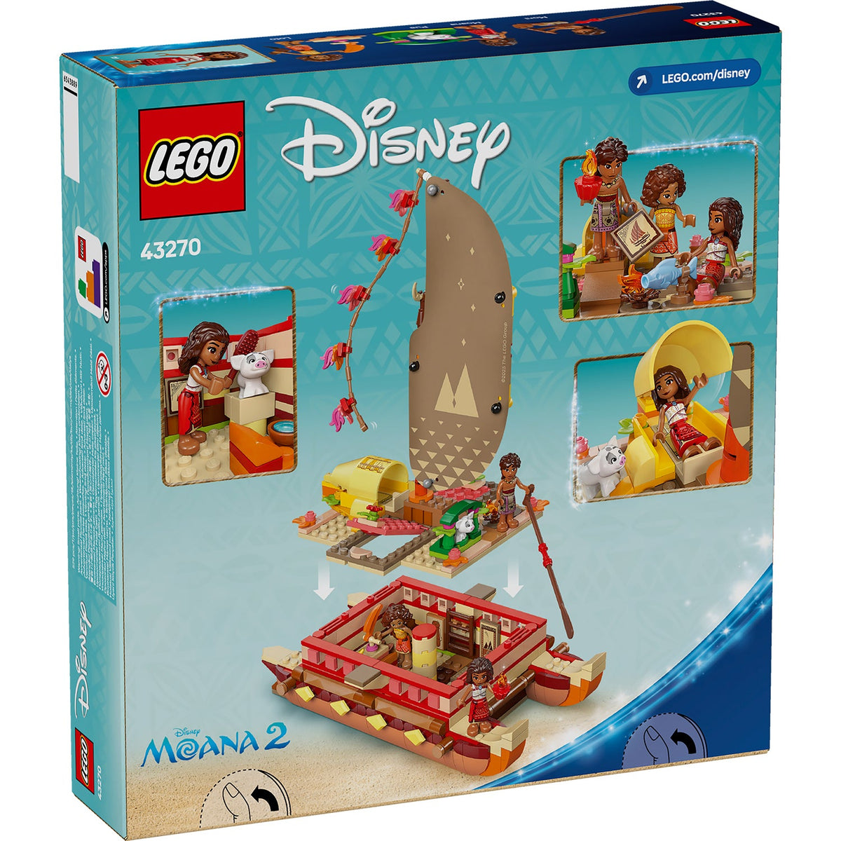 LEGO? | Disney Moana's Adventure Canoe