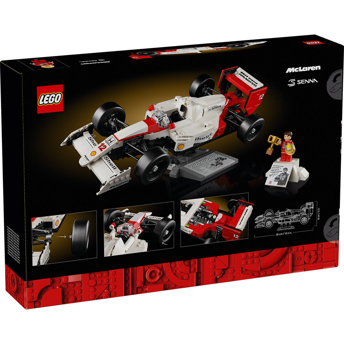LEGO? Icons McLaren MP4/4 & Ayrton Senna