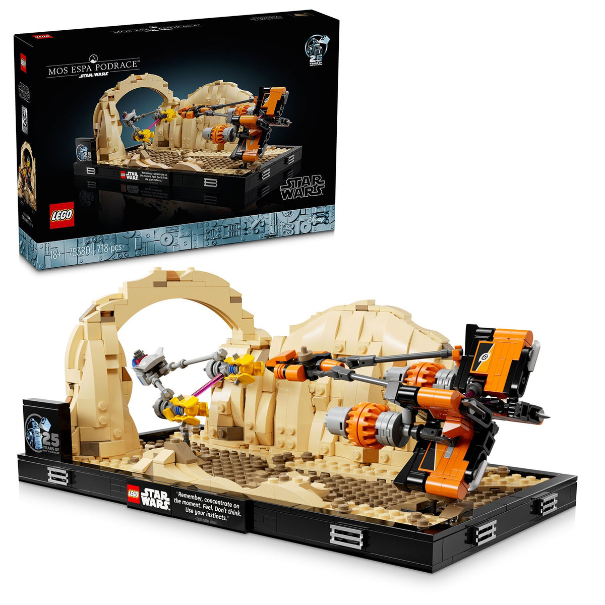 LEGO? Star Wars? Mos Espa Podrace? Diorama