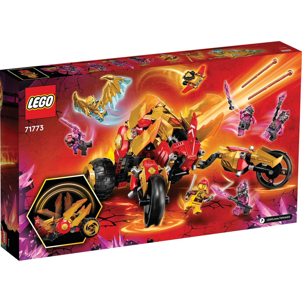 LEGO? NINJAGO? Kai's Golden Dragon Raider