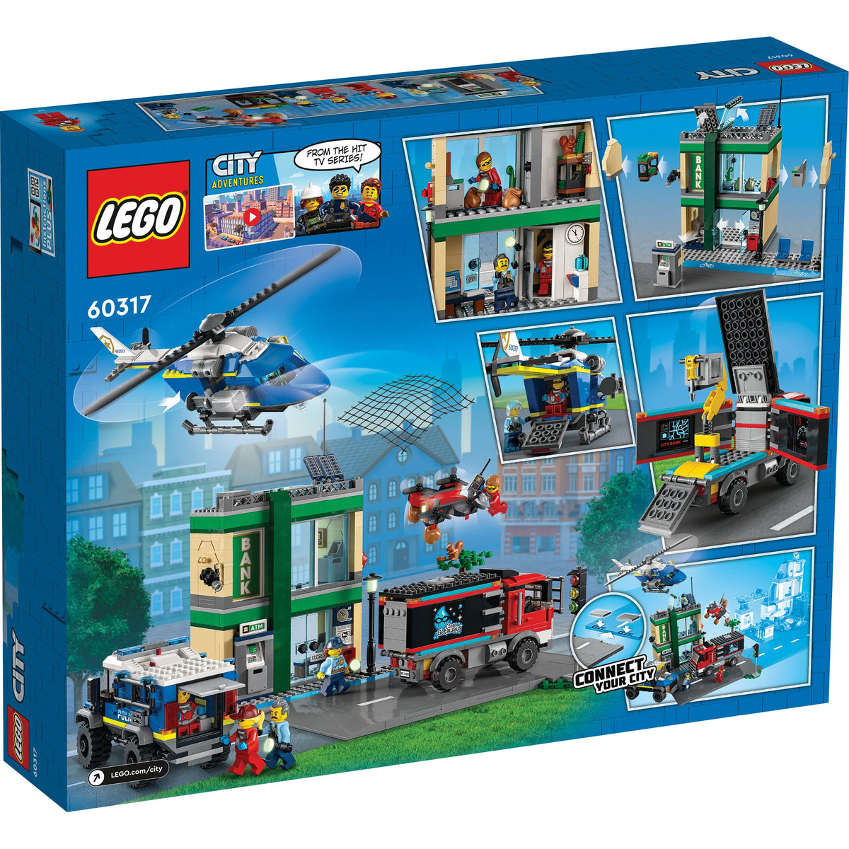 LEGO? City Police Chase at the Bank