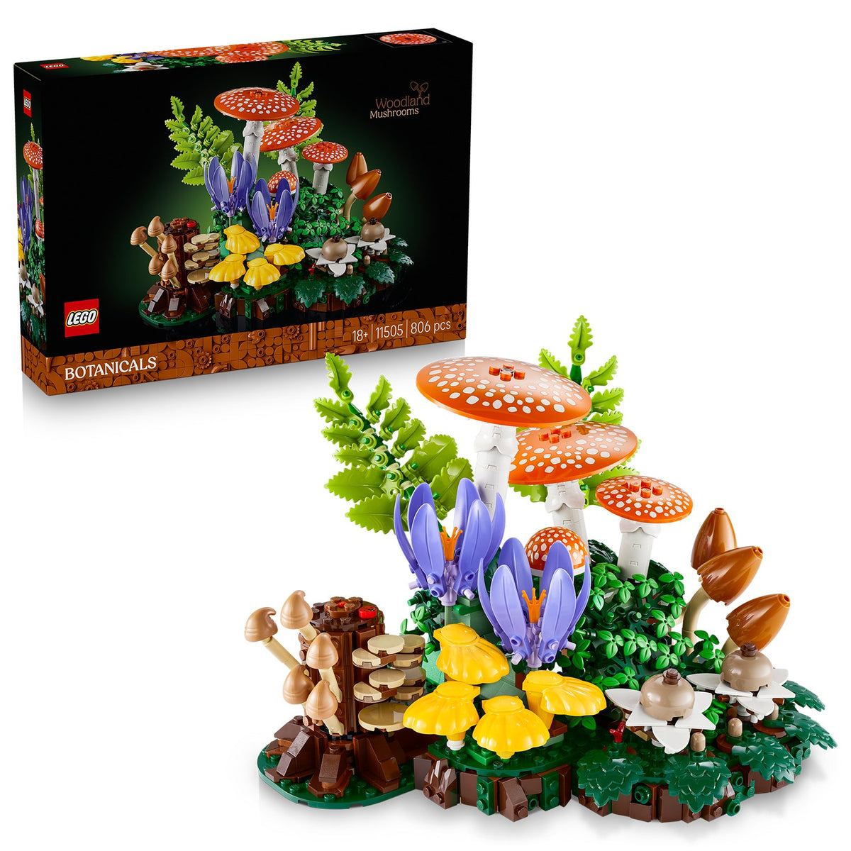 LEGO? Botanicals Woodland Mushrooms