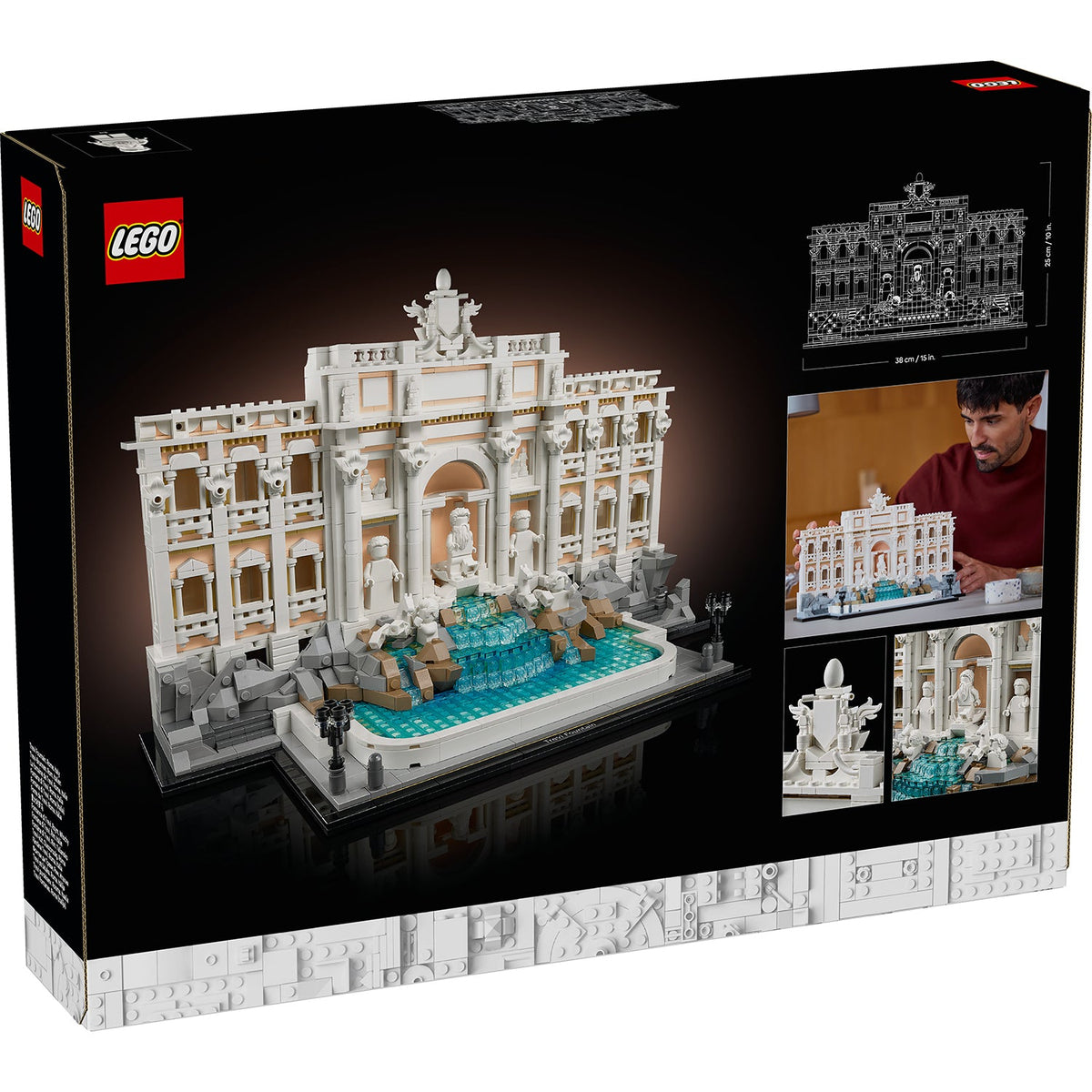 LEGO? Architecture Trevi Fountain