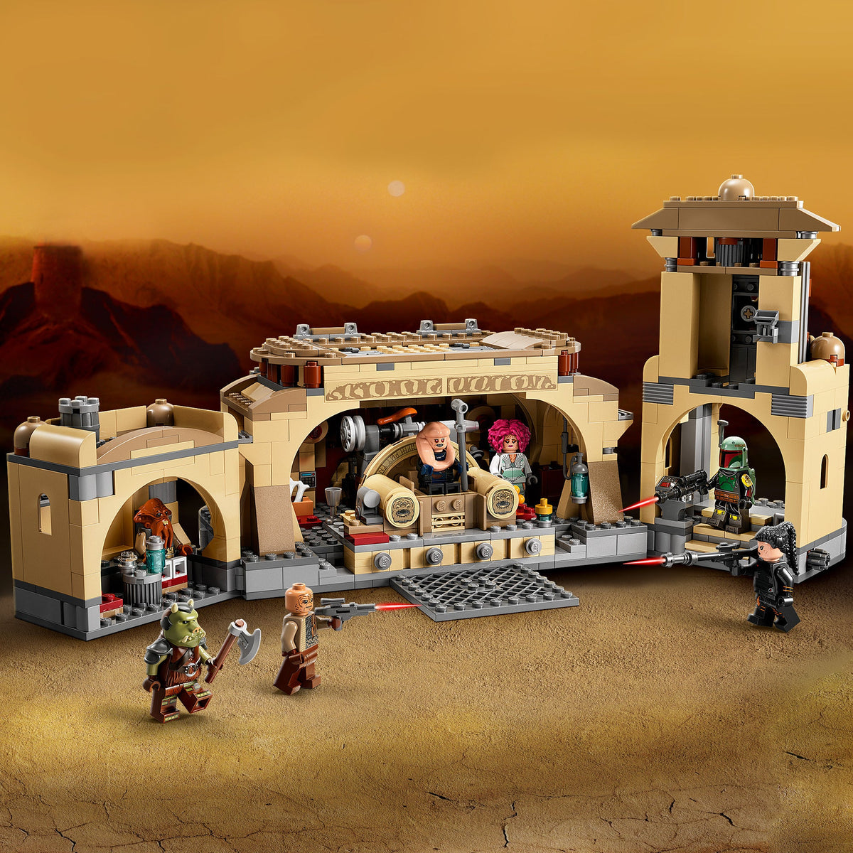 LEGO? Star Wars? Boba Fetts Throne Room