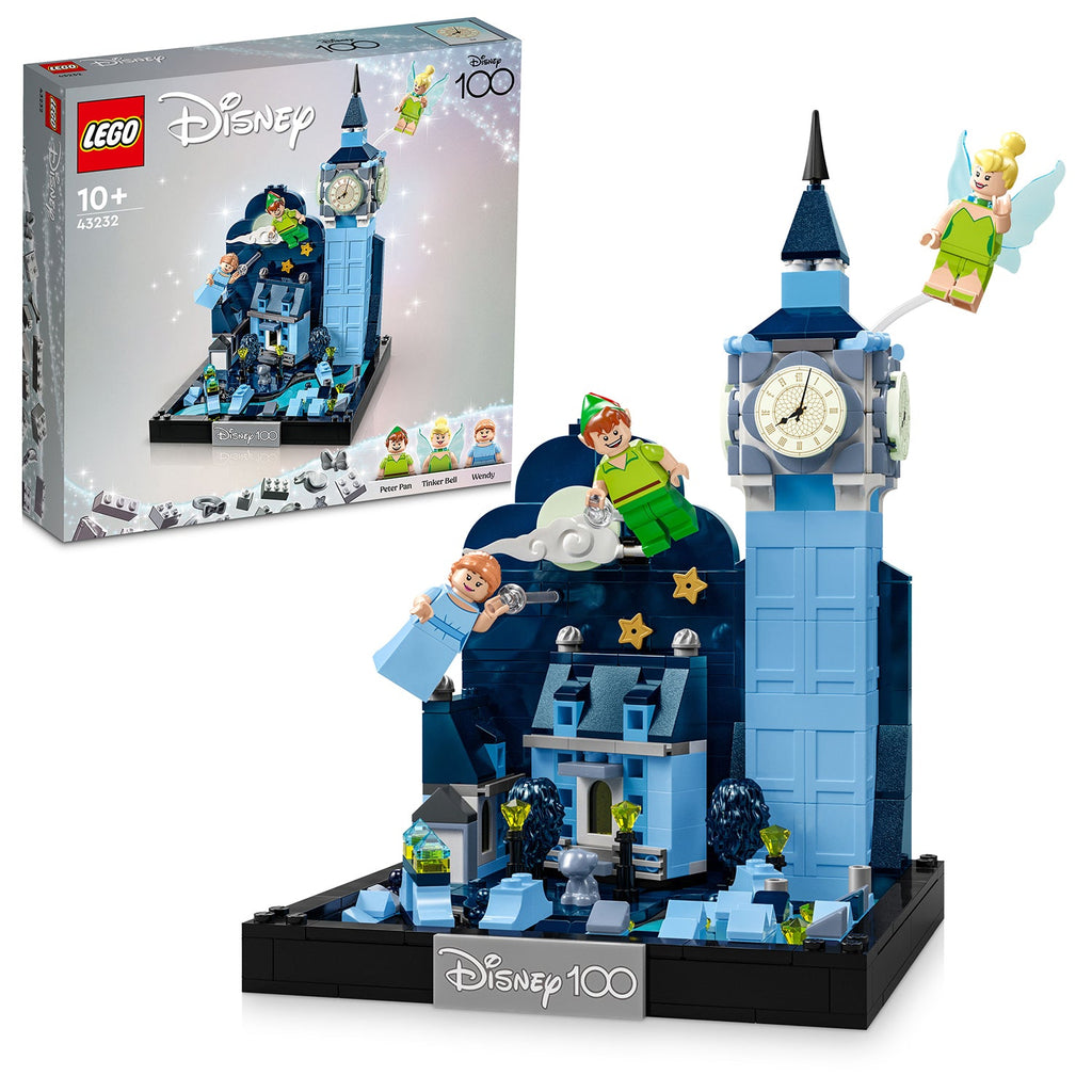 LEGO? | Disney Peter Pan & Wendy's Flight over London